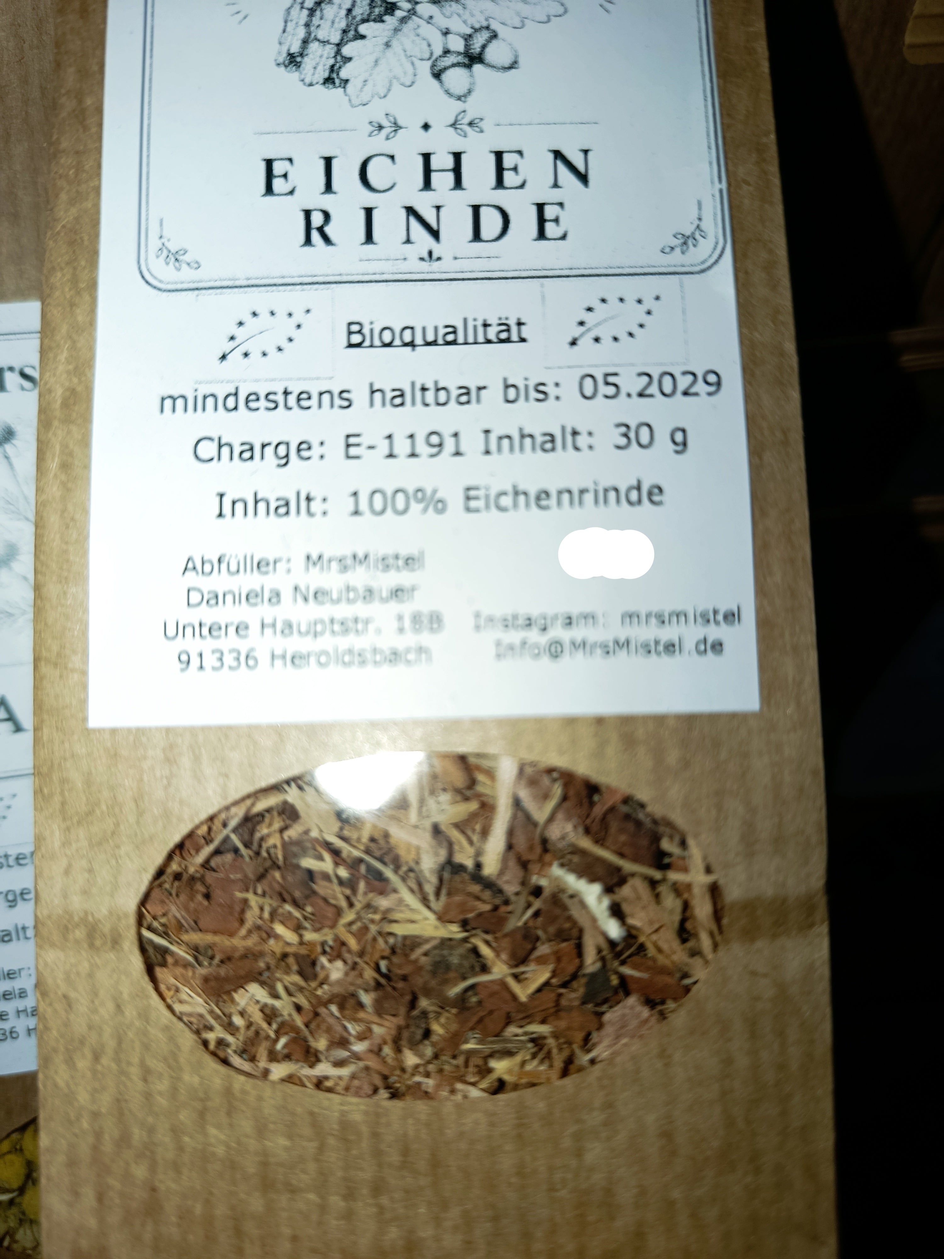 Eichenrinde (Quercus robur)