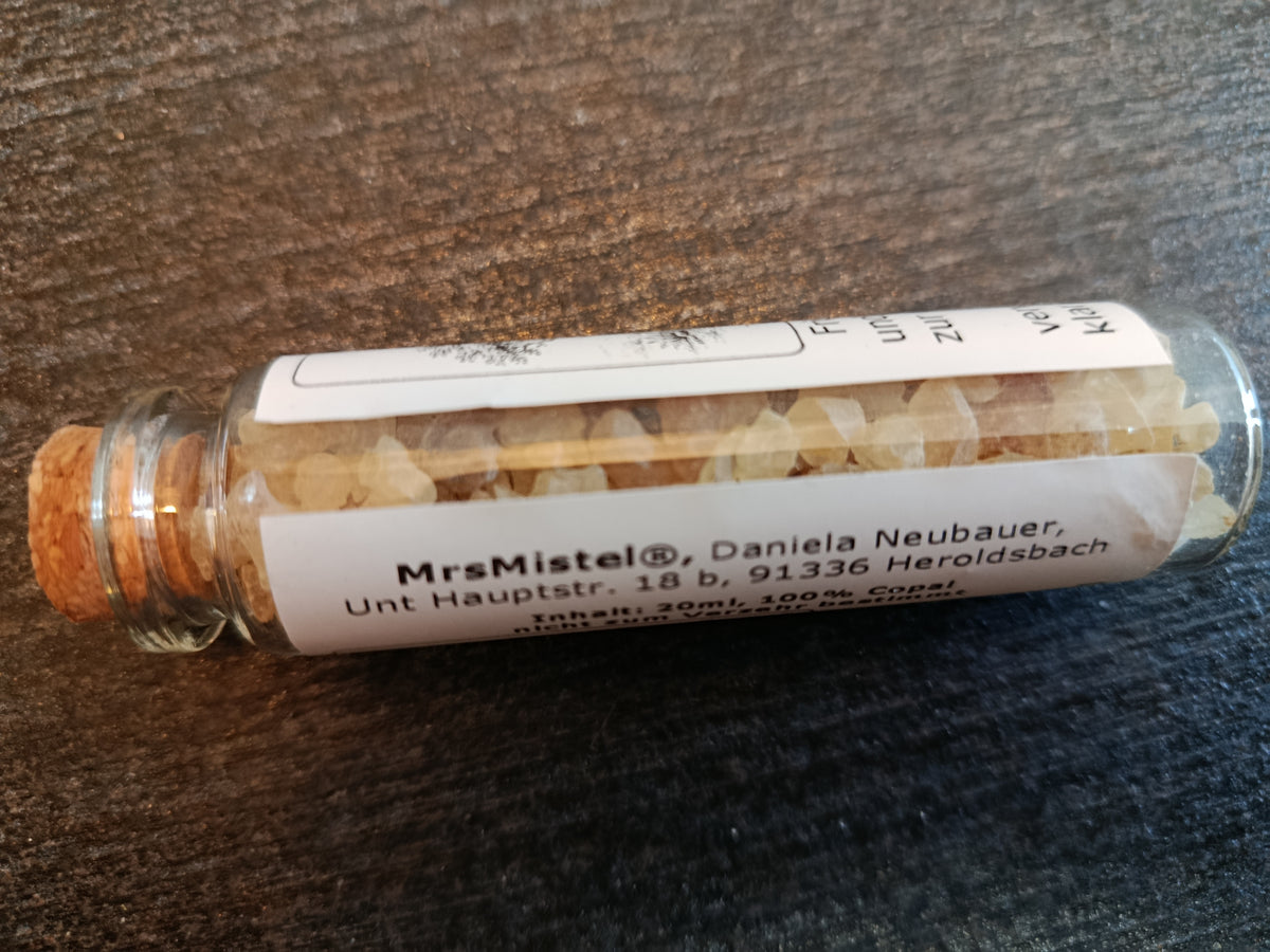 Olibanum – klassischer Weihrauch im 20ml Glas